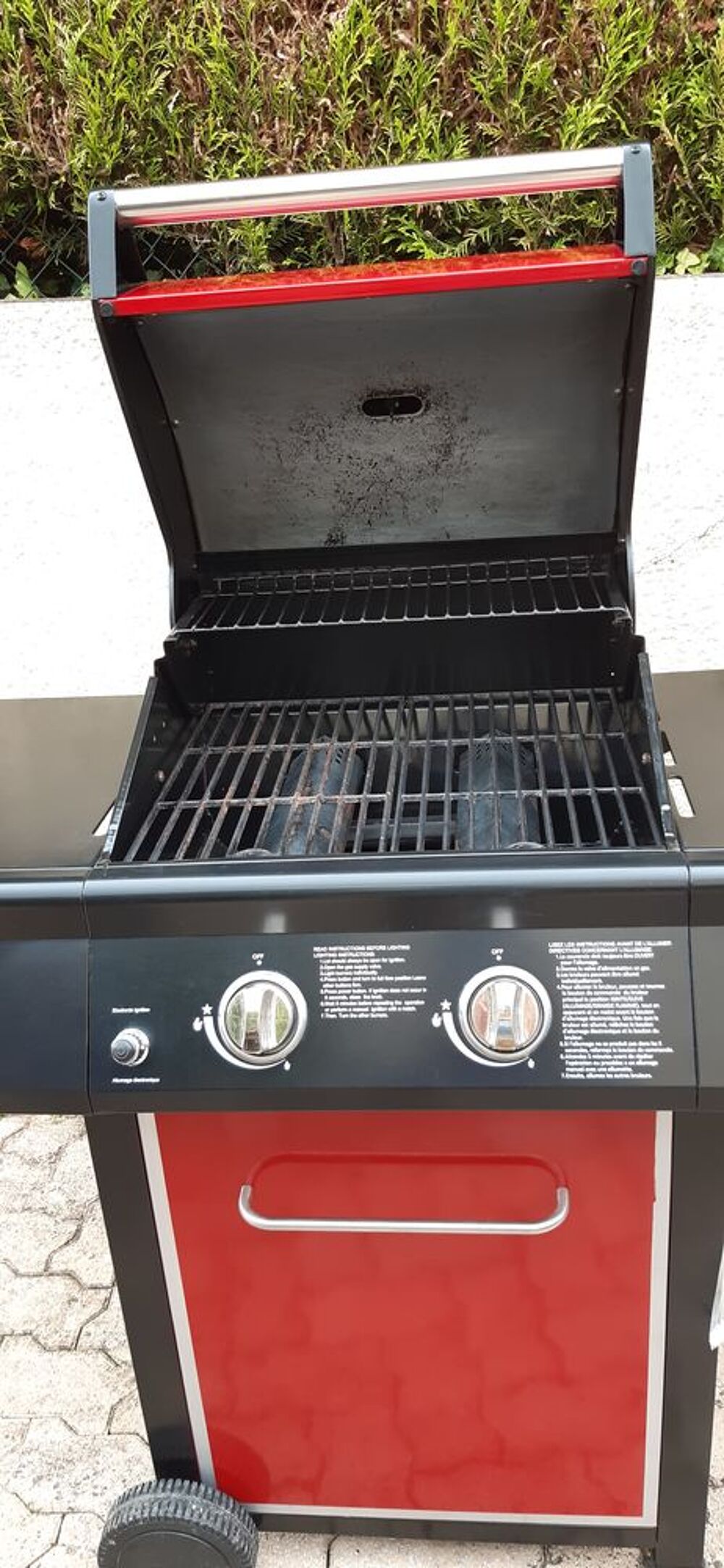 Barbecue &agrave; gaz Jardin