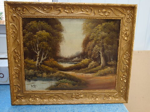 tableau ancien 20 Quesnoy-sur-Dele (59)