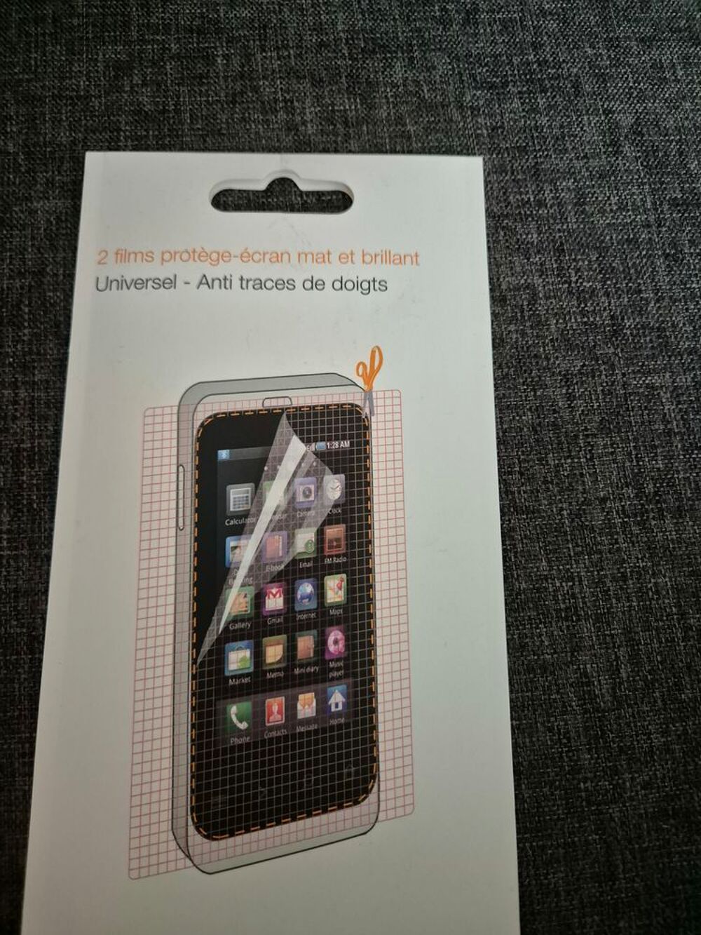 Films prot&egrave;ge &eacute;cran universel pour t&eacute;l&eacute;phone ! Téléphones et tablettes
