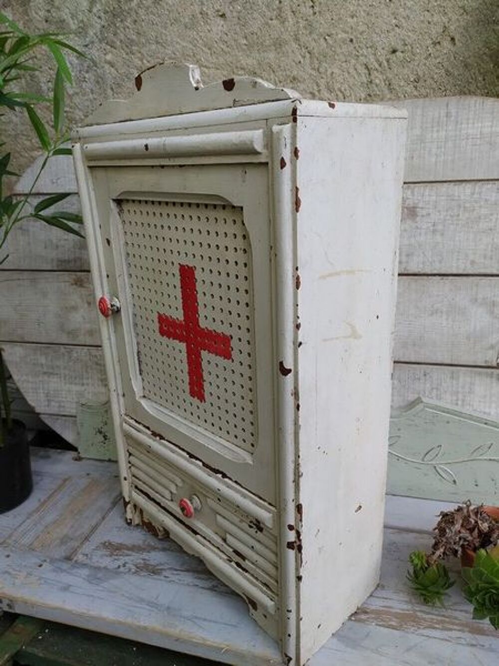 Ancienne Petite Armoire Murale &agrave; Pharmacie D&eacute;but XX&egrave;me Meubles