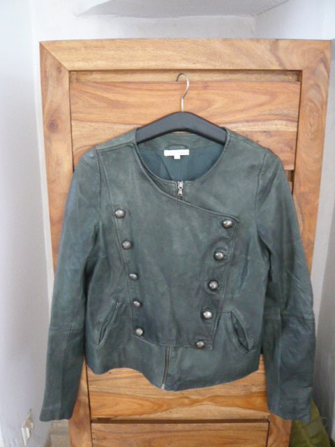 Blouson style perfecto de chez ba�sh T2 60 Bordeaux (33)