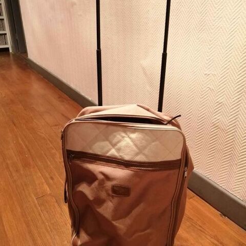 Petite valise  roulettes en tissu 5 Lanne (65)