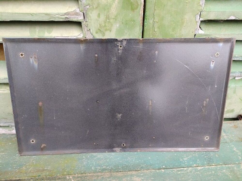 Ancienne Plaque de Rue All&eacute;e des Ch&ecirc;nes D&eacute;co Maison 
