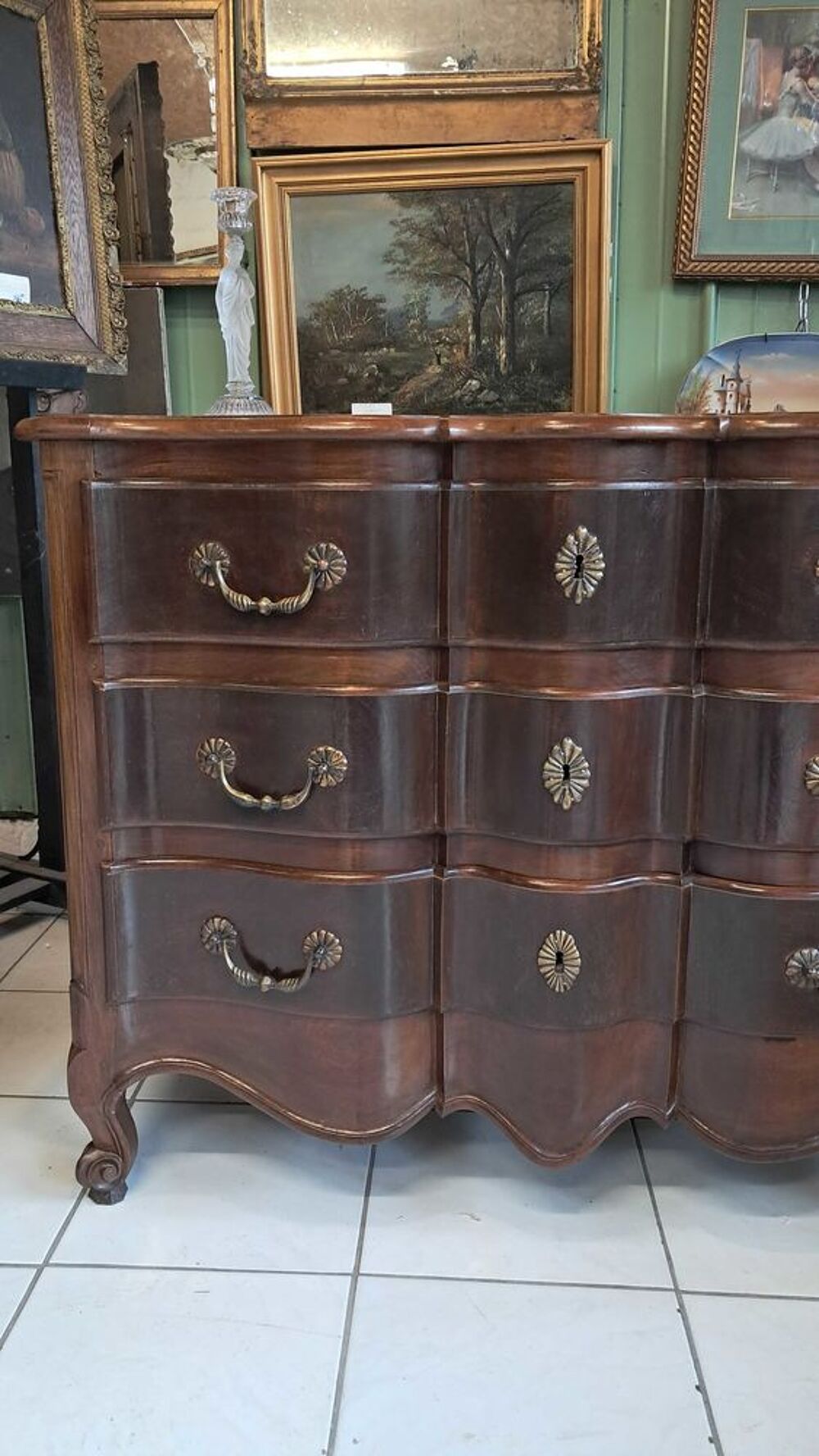 Commode arbal&egrave;te style Louis XV Meubles