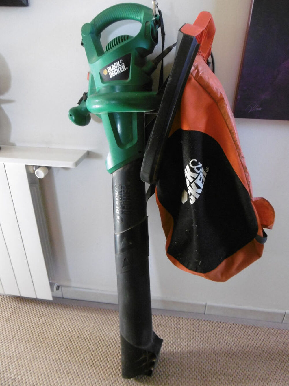 Aspirateur Souffleur de Jardin Black et Deecker 3000 w Jardin