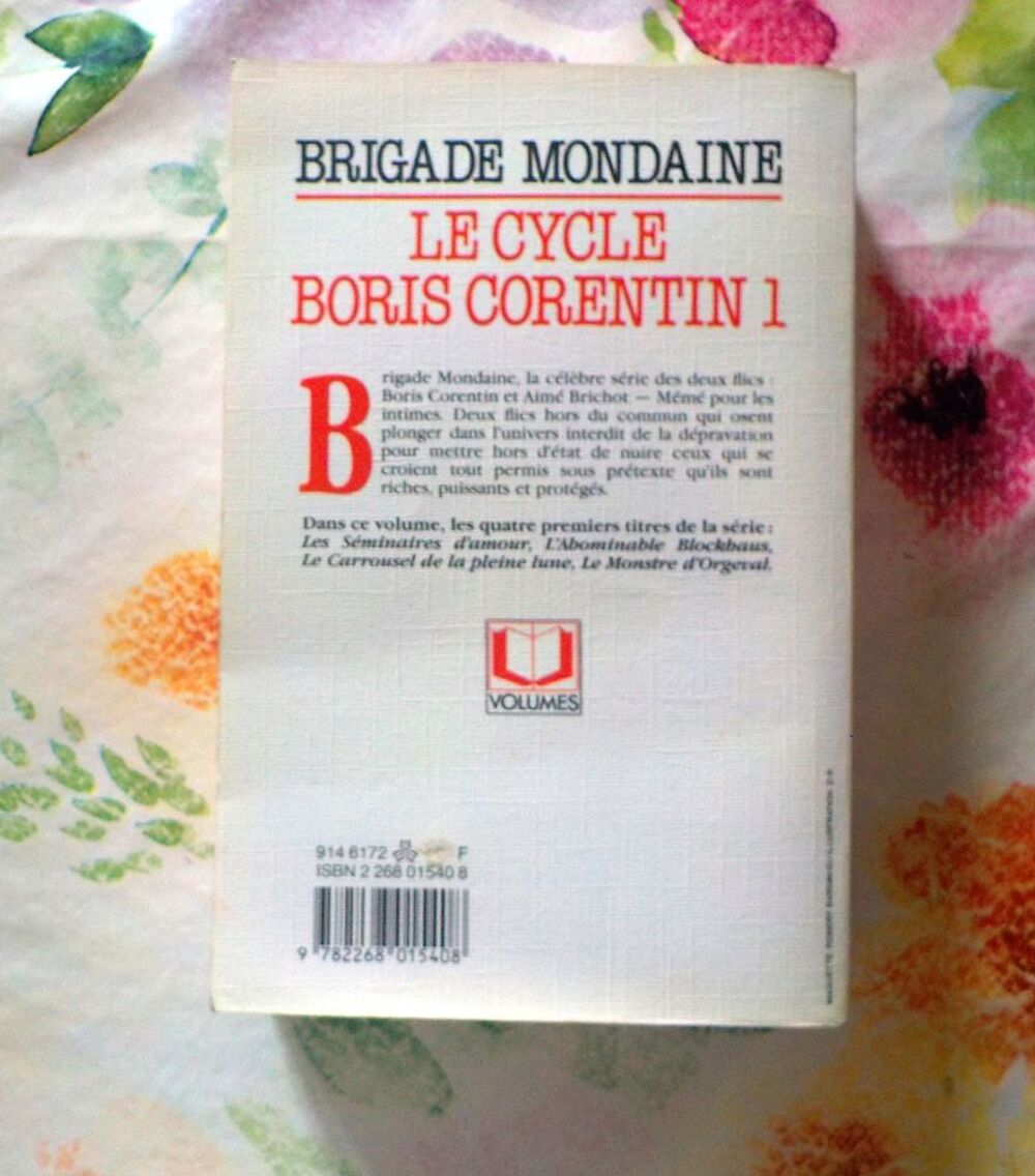 BRIGADE MONDAINE 1 LE CYCLE BORIS CORENTIN Livres et BD