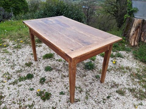 Table de ferme vintage _ Table bistrot vintage 180 Apremont (73)
