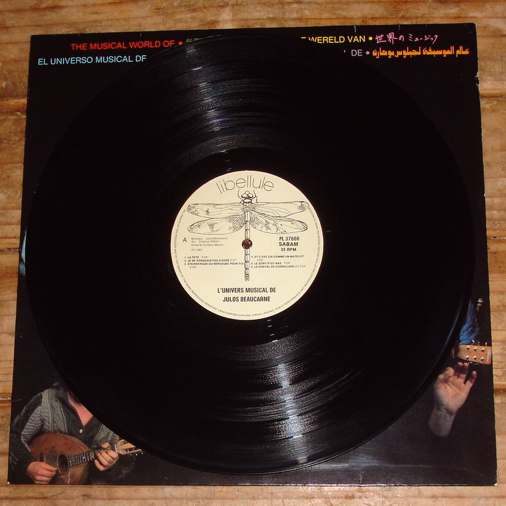 L'UNIVERS MUSICAL DE JULOS BEAUCARNE - 33t - LA F&Ecirc;TE - 1982 CD et vinyles