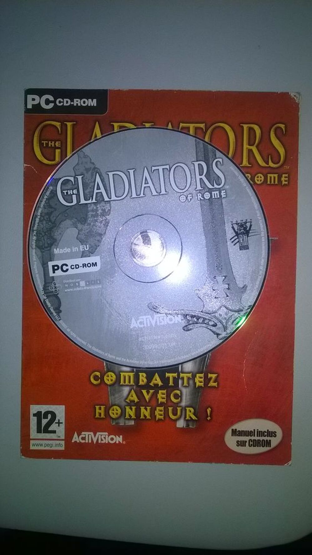 Jeux GLADIATOR 
pour PC 
Combat de gladiateurs 
Envoie da Consoles et jeux vidéos