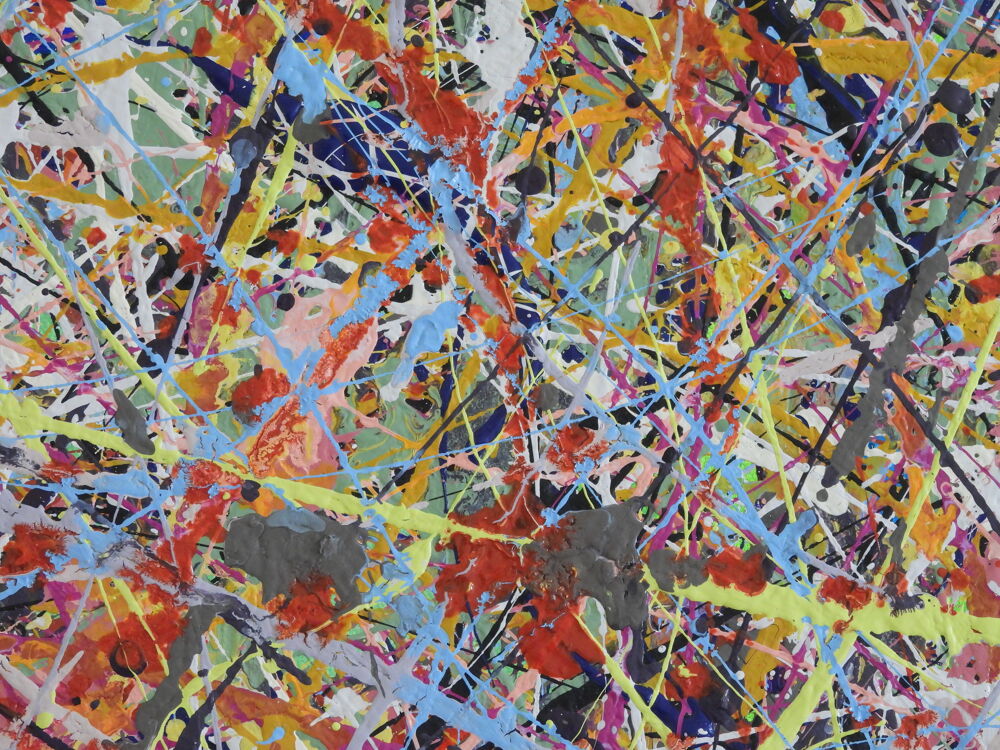 Tableau acrylique sur toile - Aurore bor&eacute;ale Décoration
