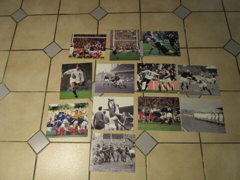 LOT CARTES RUGBY FRANCE-NOUVELLE ZELANDE ANGLETERRE 12 Villepinte (93)