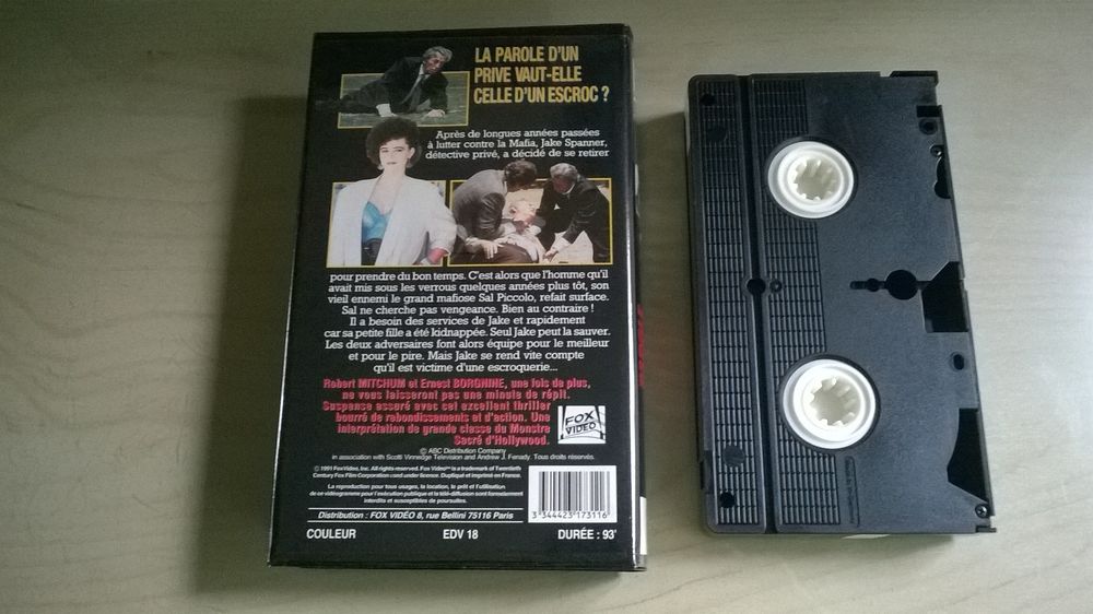 Parole d'escroc (Lee H. Katzin, 1989) (vhs) Photos/Video/TV