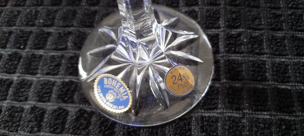 Service de verres en cristal de boh&egrave;me Cuisine