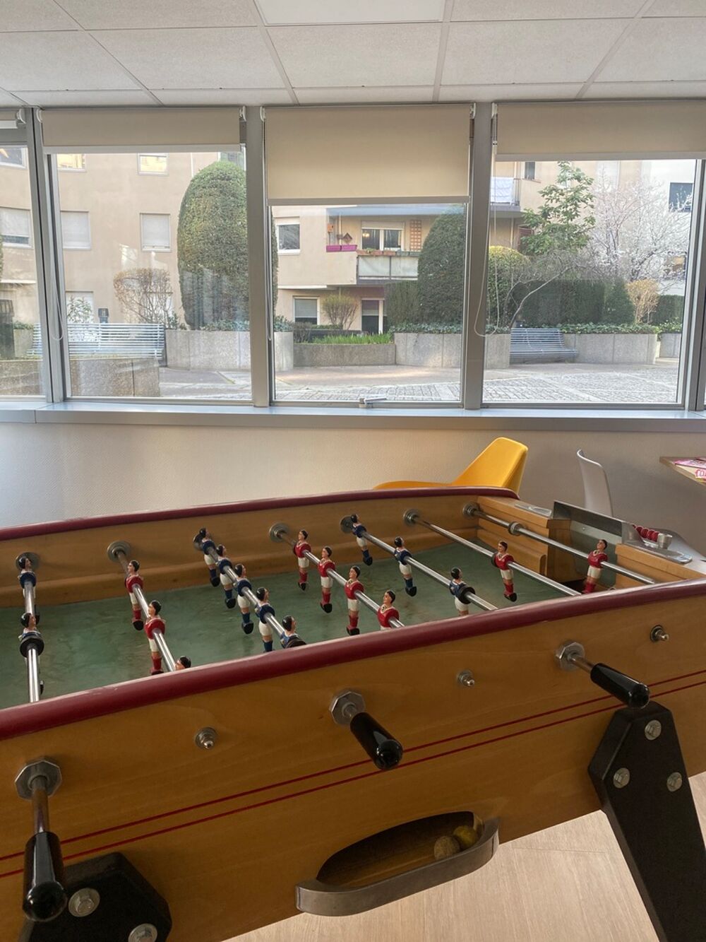 Table de Baby-foot Traditionnelle en Bois Sports