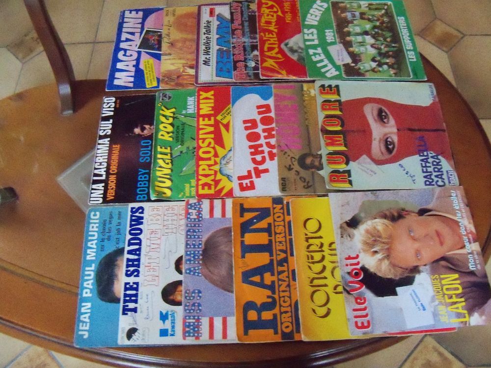Vinyles 45t Lot 6 CD et vinyles