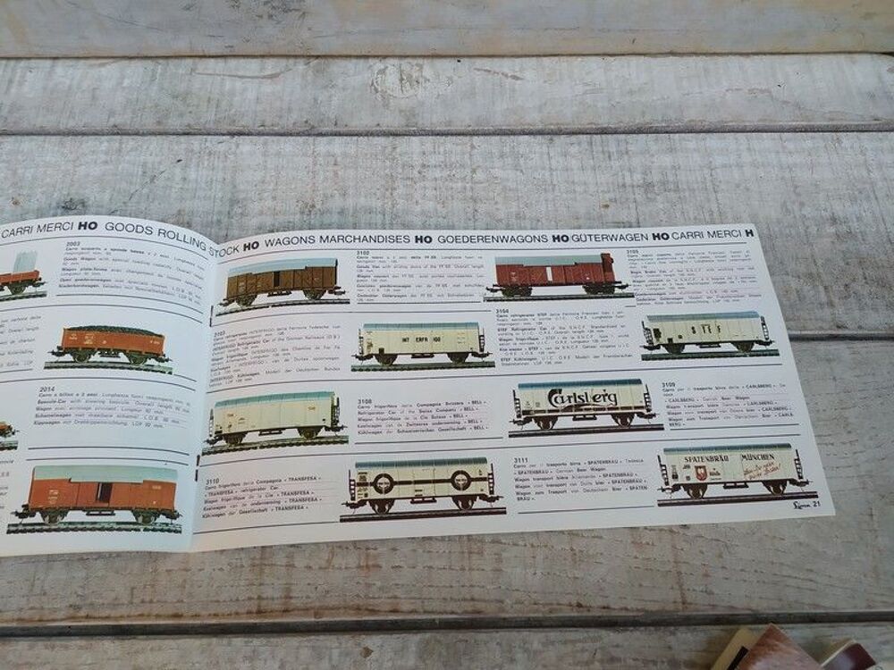Catalogue Trains Miniatures Lima 1967-1968 