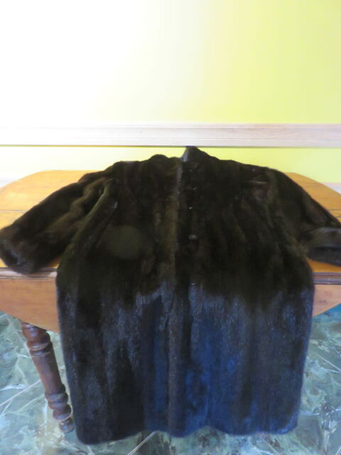 manteau vison blackglama noir 0 Saint-Priv� (71)