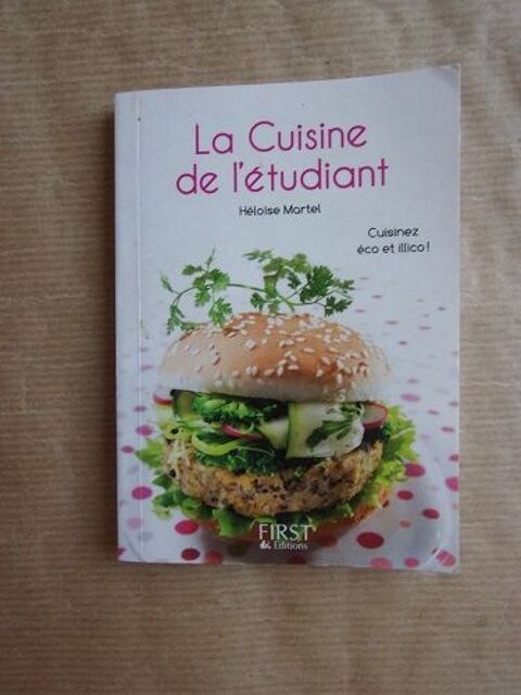 Livre La cuisine de l'tudiant 2 Montaigu-la-Brisette (50)