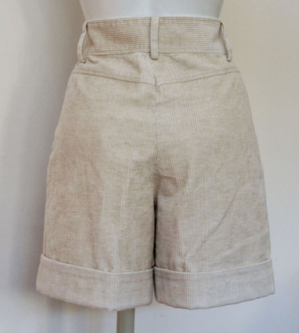 Short bermuda velours cr&egrave;me SEE BY CHLOE T.38 Vêtements