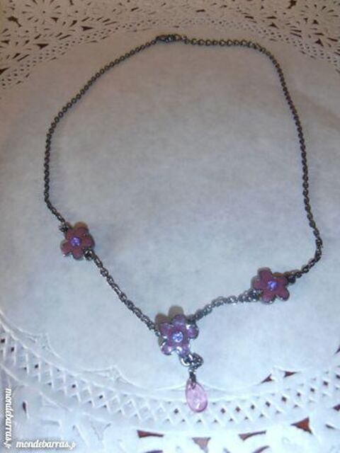 Collier en métal vieilli (28b) 3 Tours (37)