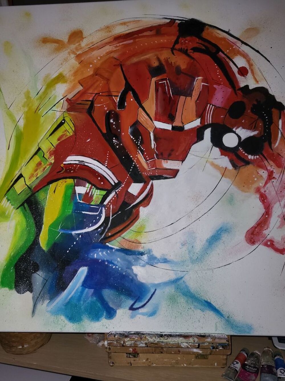 Tableaux peinture &agrave; l'huile et acrylique Décoration