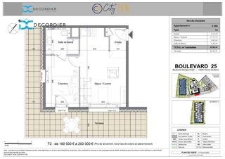  Appartement � vendre 2 pi�ces 33 m�