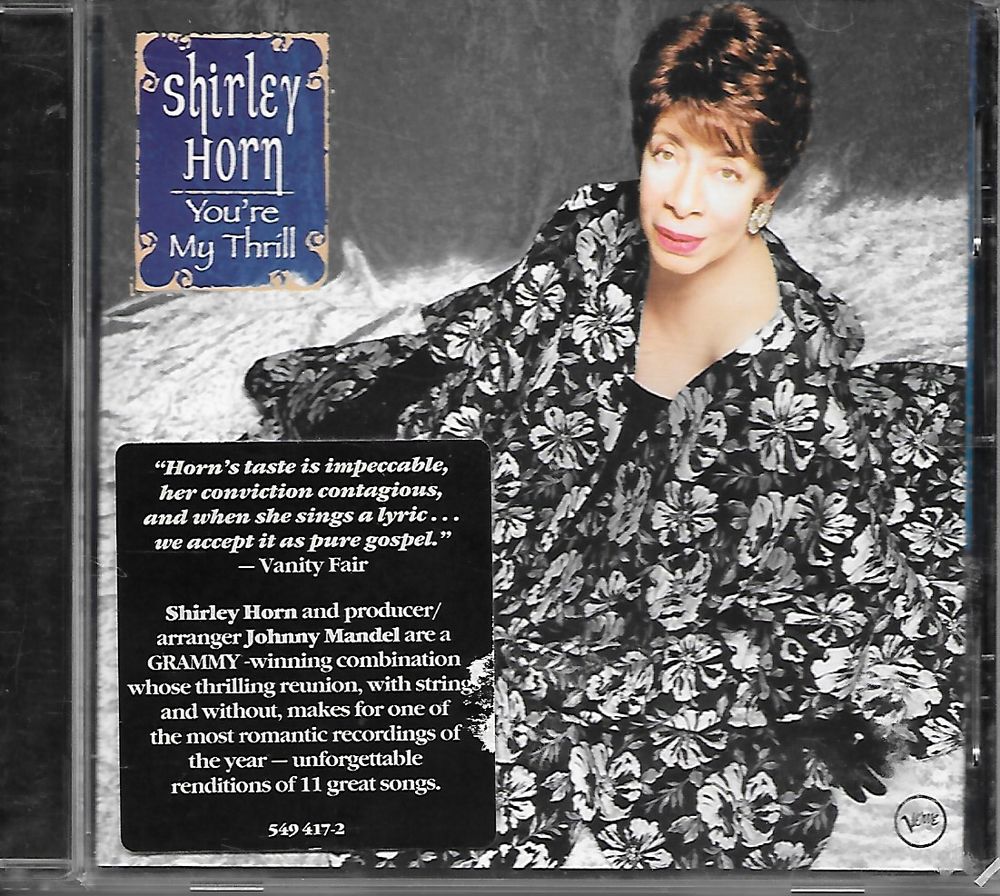 Shirley Horn - You're My Thrill - CD CD et vinyles
