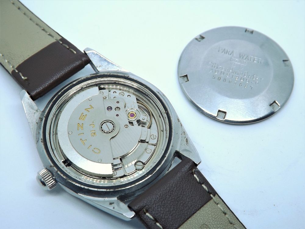Rare montre Citizen Auto Dater SM 21 rubis 1965 Bijoux et montres