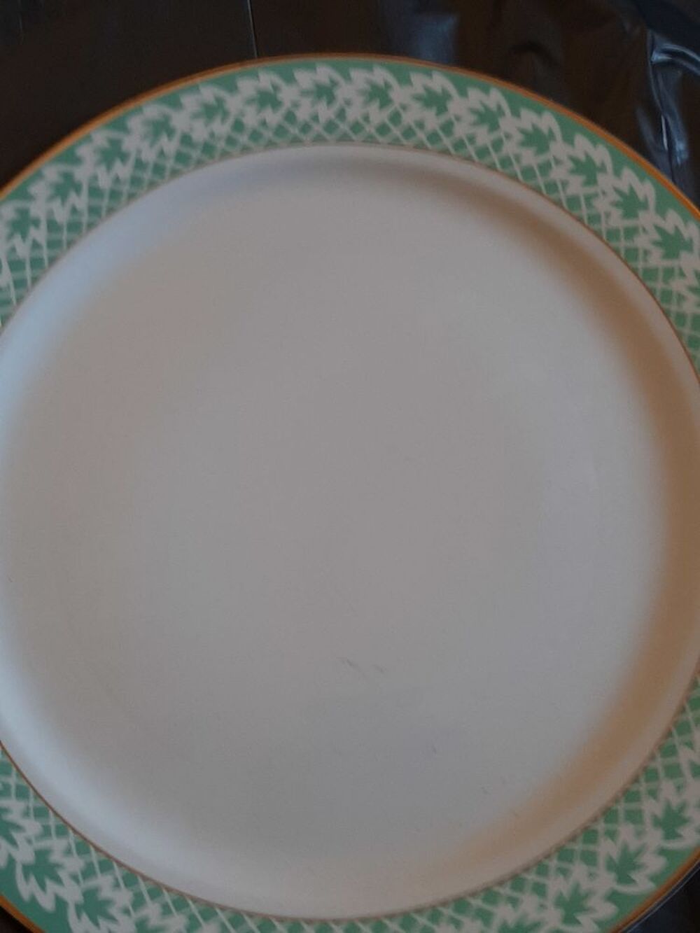 URGENTvends Plat tarte Vintage Porcelaine tr&egrave;s belle qualit&eacute; Cuisine