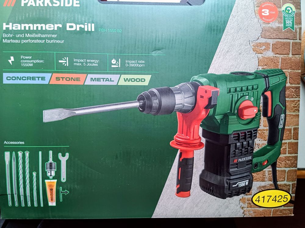 ce perforateur burineur PARKSIDE&reg; PBH 1050 Bricolage