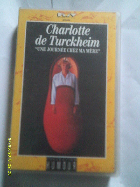 CHARLOTTE DE TURCKEIM ( une journee chez ma mere ) 1993 0 Rosendael (59)