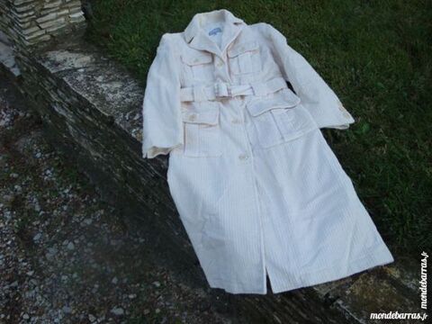 Manteau blanc en velours 15 Nimes (30)