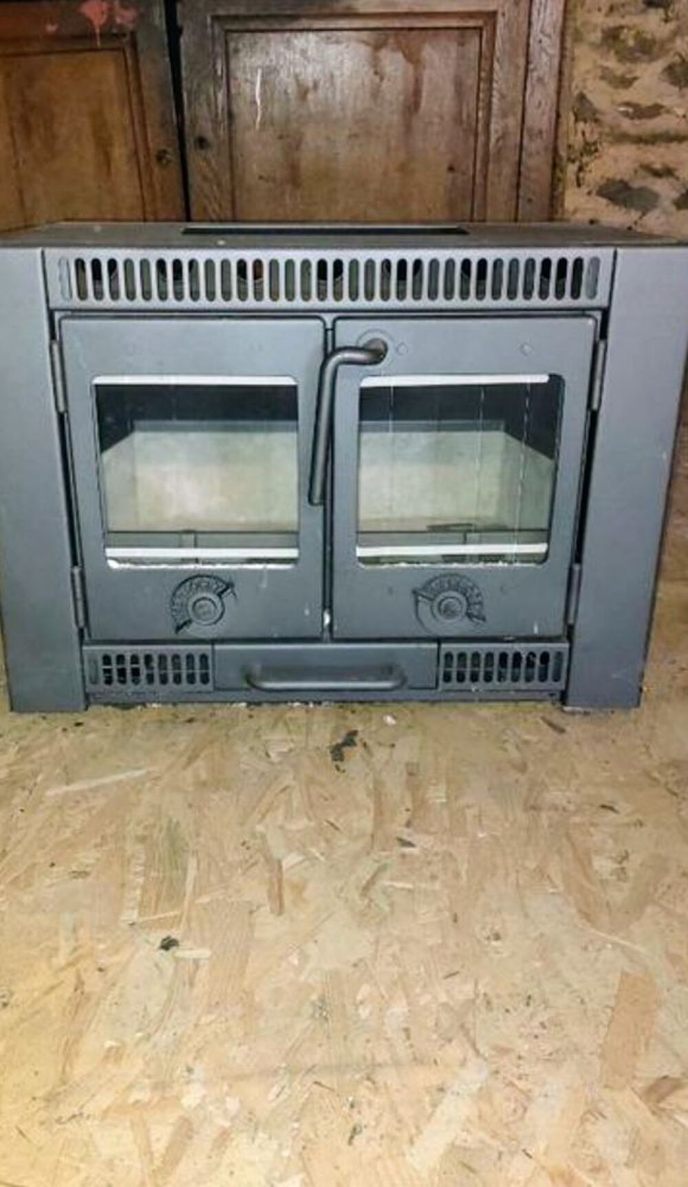  Insert &agrave; bois jamais servi Bricolage