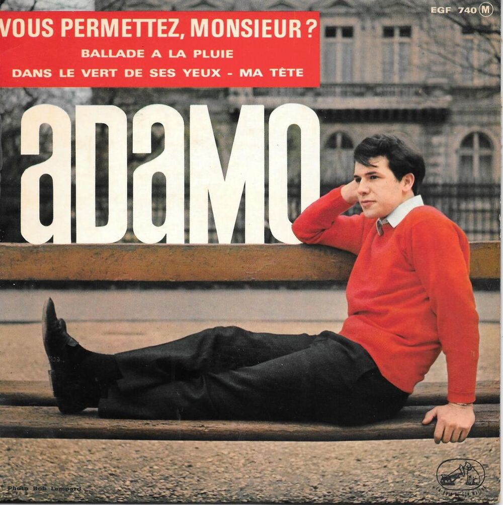 Adamo : Vous Permettez, Monsieur ? [Vinyle 45 tours 7' EP] CD et vinyles
