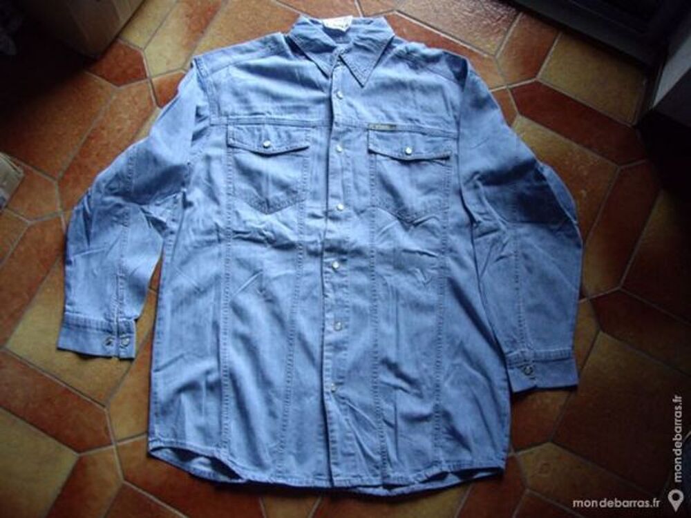 CHEMISE Homme MANCHES LONGUES T40/42 Vêtements