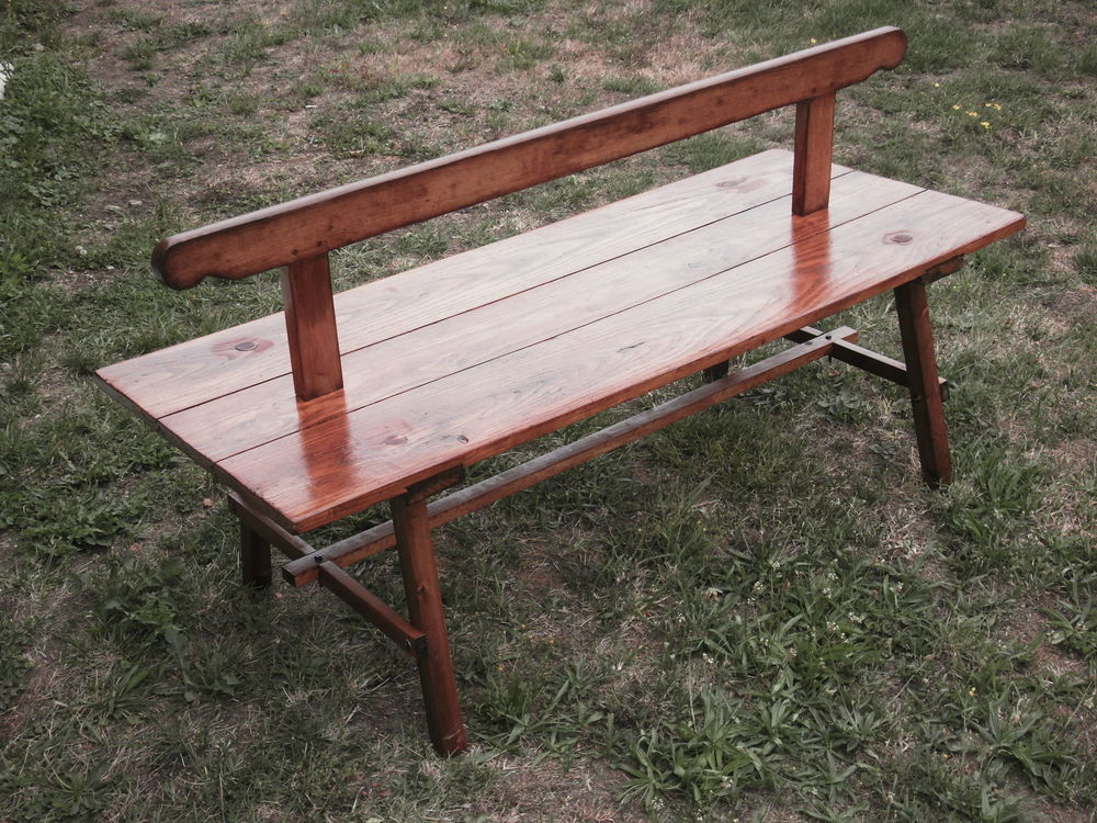 Banc double de bistro Meubles