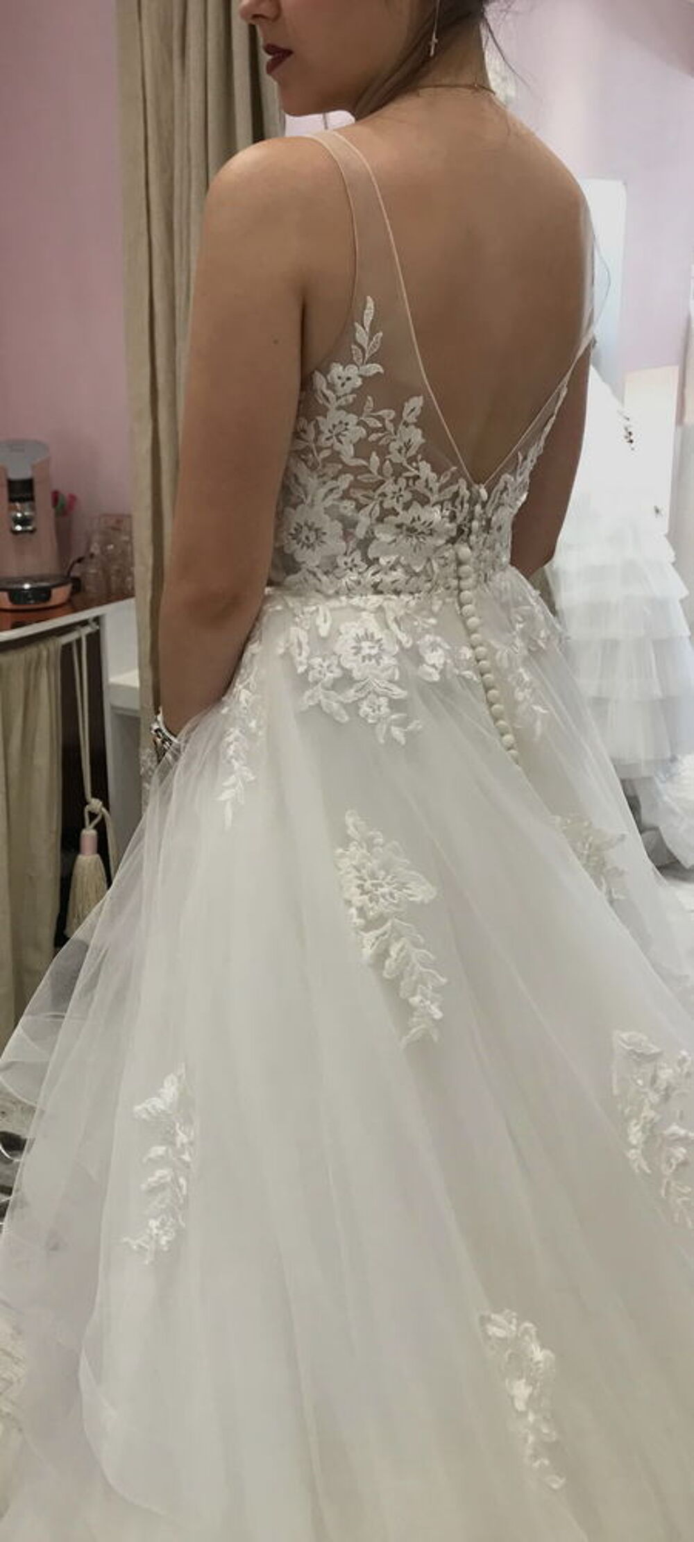 Robe mari&eacute;e de cr&eacute;ateur Adriana Alier Vêtements
