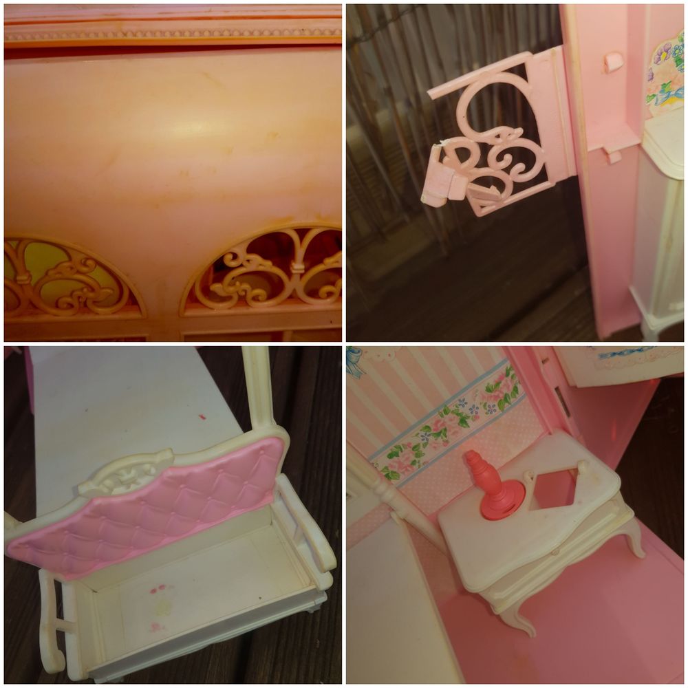 Chambre Magique 2 en 1 vintage Mattel Barbie 1998 Jeux / jouets
