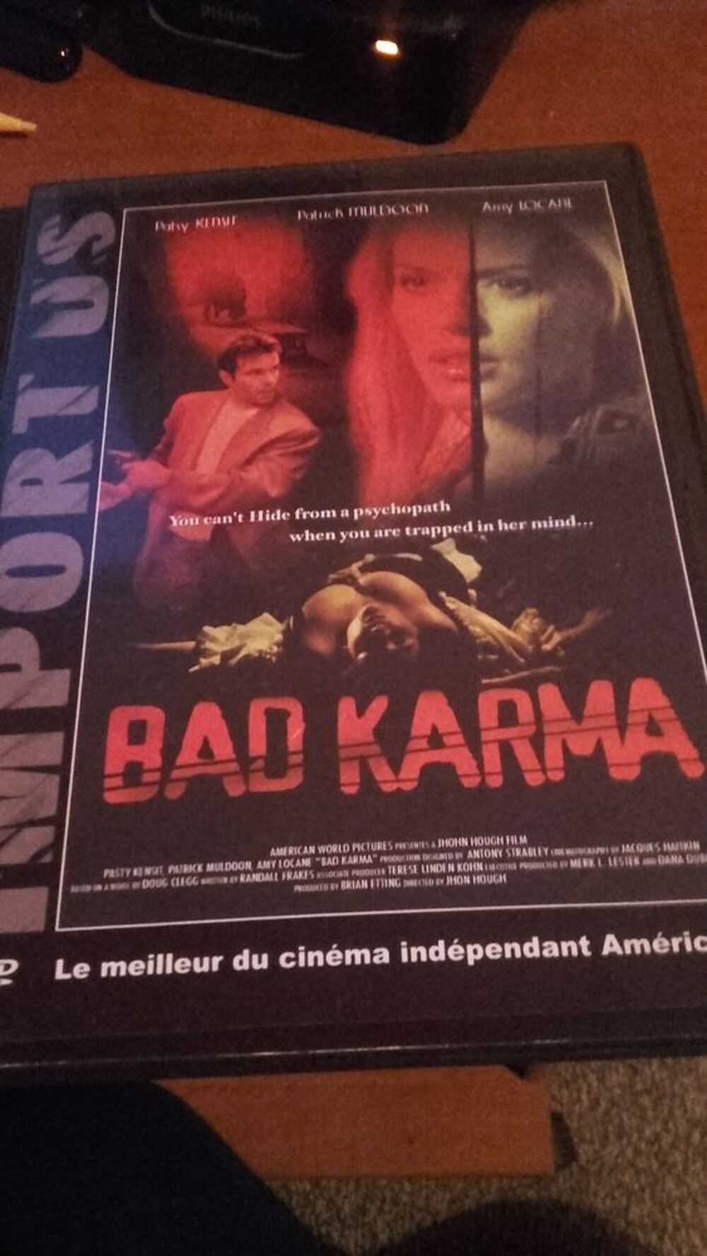 DVD Bad Karma. Livraison possible DVD et blu-ray