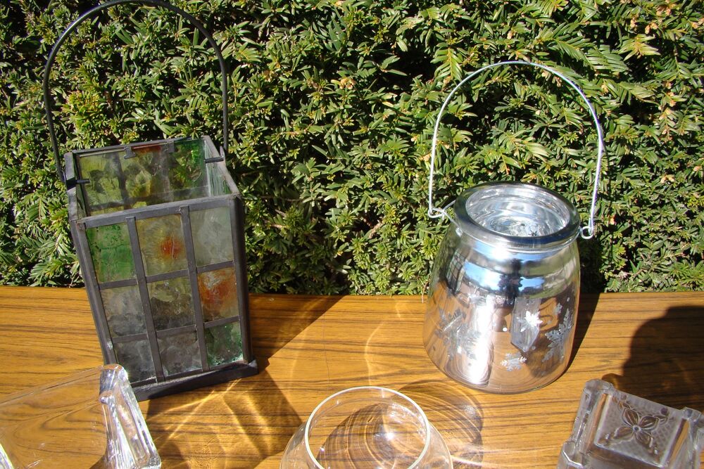 Lot de 12 photophores, lanternes , porte-bougie
Décoration