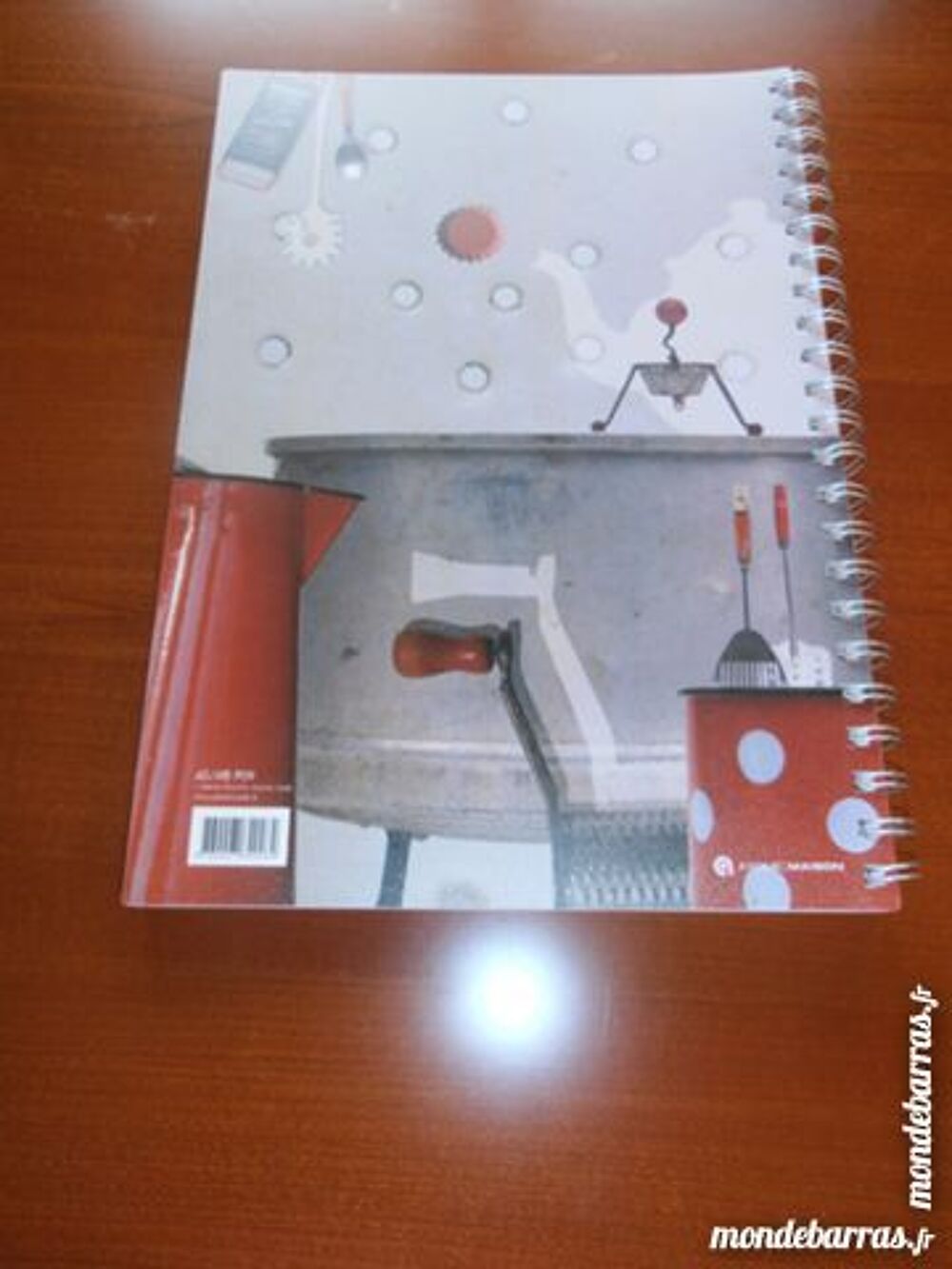 Cahier de cuisine rouge (45) Livres et BD