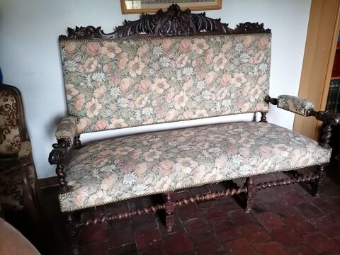 Canap� de ch�teau Louis XIII 290 Bosc Morel (27)