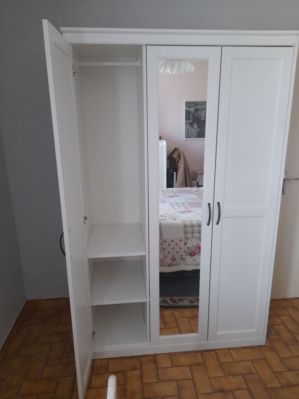 penderie 3 portes avec glace Meubles