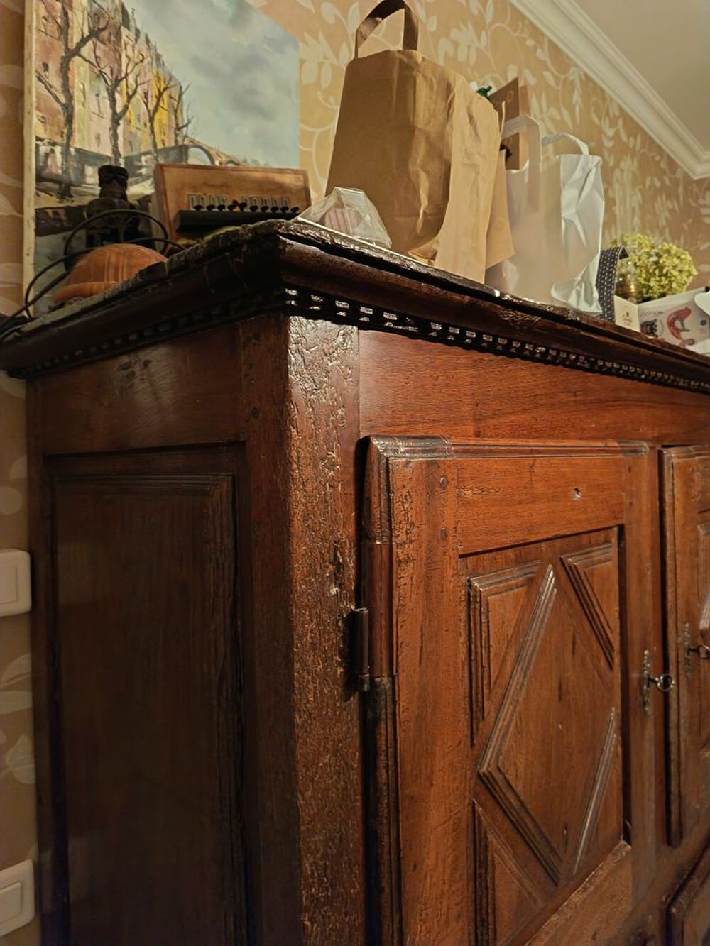 Armoire quatre vantaux XVII &egrave;m Meubles