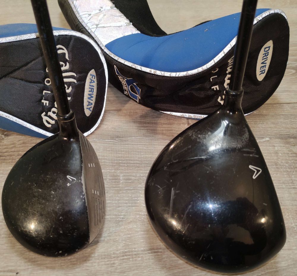 Driver &amp; Bois 3 De Golf Callaway XJ Series Enfant Junior TBE Sports