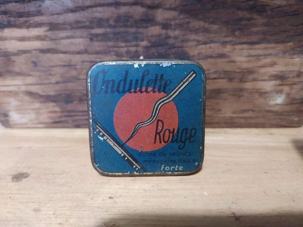 Bo&icirc;te &agrave; Aiguilles Ondulette Phonographe Gramophone 