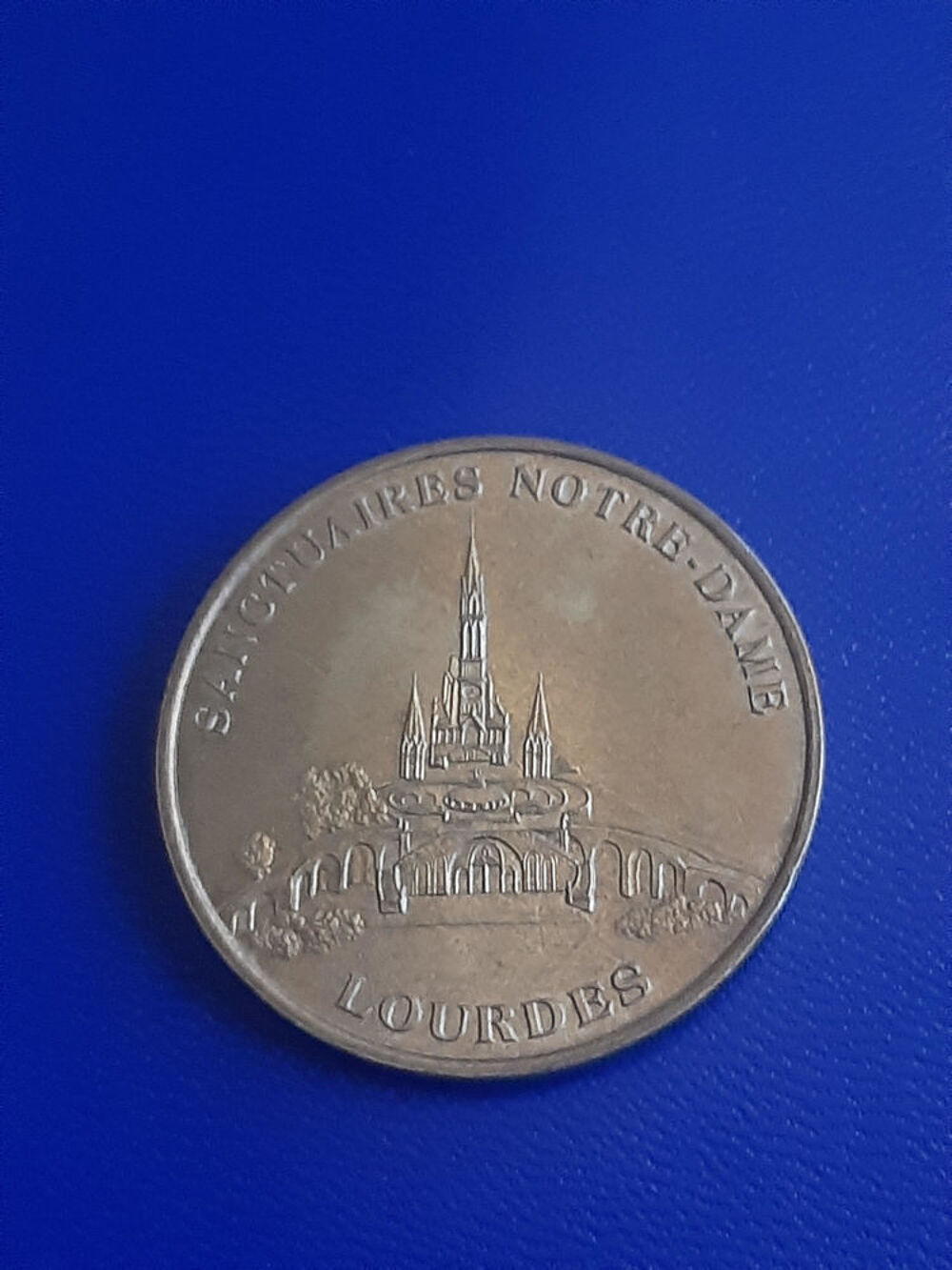 jeton Lourdes Maria conception immacul&eacute;e 