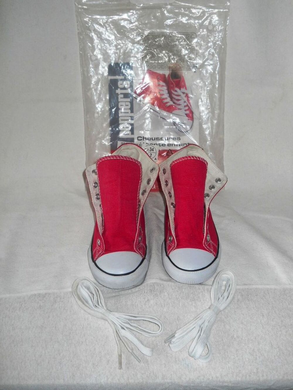 BASKETS MONTANTES PEPPERTS POINTURE 34 NEUVES Chaussures enfants