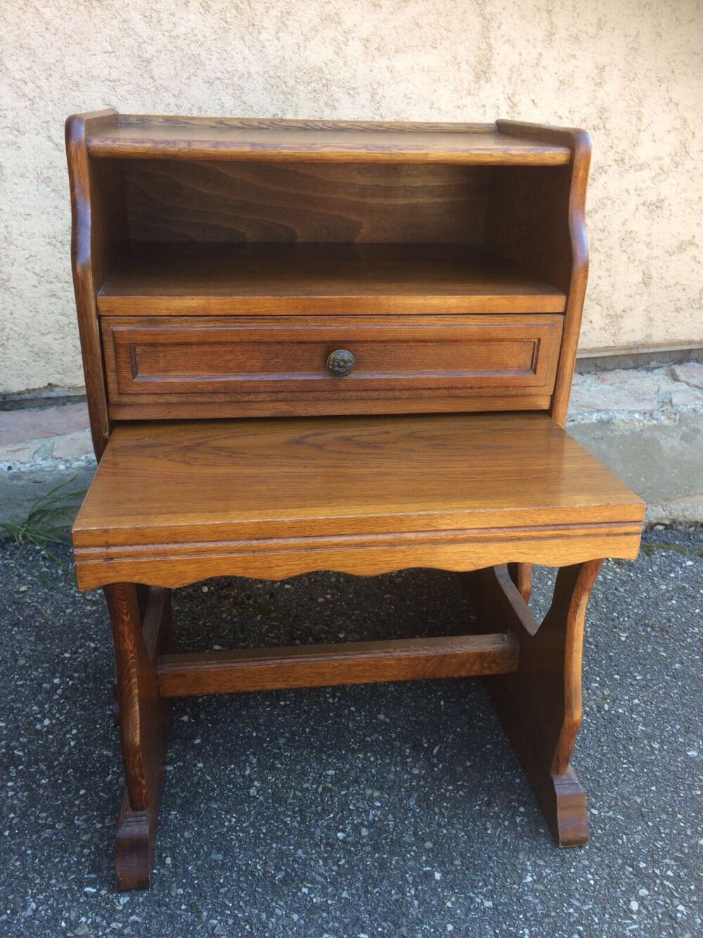 meuble t&eacute;l&eacute;phone en merisier Meubles