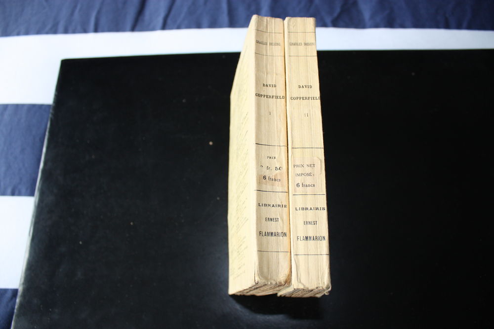 DAVID COPPERFIELD Tome I+II -CHARLES DICKENS-LivreAncien1924 Livres et BD